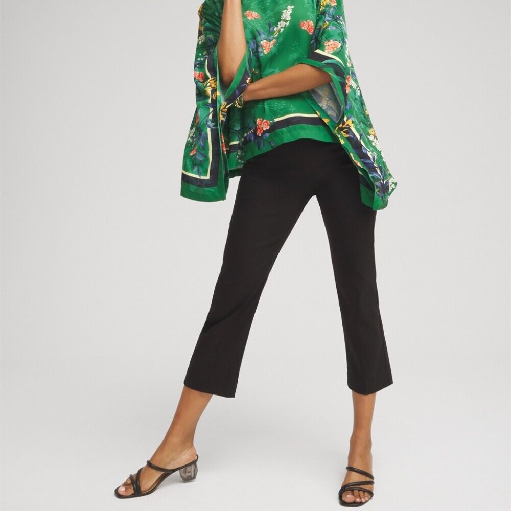 Chico's Juliet Straight Cropped Pant